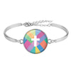Image of Kaleidoscope Cross Bracelet