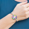 Image of Kaleidoscope Cross Bracelet