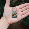 Image of Crowned Lion (Square) Key Chain