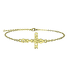 Image of (Gift-wrapped) Amazing Grace Cross Bracelet - Gold