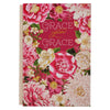 Image of Grace Upon Grace Pink Floral Quarter-bound Journal