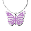 Image of Butterfly Cross Necklace