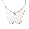Image of Butterfly Cross Necklace
