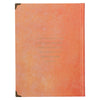 Image of Orange Grace Butterfly Hardcover Journal - Ephesians 2:8