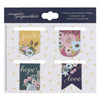 Image of Faith Hope Love Die-cut Petite Magnetic Bookmark Set