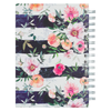 Image of Bless You and Keep You White and Pink Floral Spiral Journal - Numbers 6:24-25