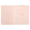 Image of Courage Dear Heart Citrus Leaves Handy-size Faux Leather Journal
