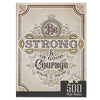 Image of Be Strong and of Good Courage 500-piece Jigsaw Puzzle - Joshua 1:9