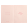 Image of Make Every Day Count Pink Daisies Handy-size Faux Leather Journal
