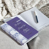 Image of I Know the Plans Purple Floral Classic Journal with Elastic Closure and Pen Holder - Jeremiah 29:11