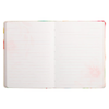 Image of Make Every Day Count Pink Daisies Handy-size Faux Leather Journal