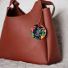 Image of Be Still Round Key Chain, Rearview Mirror Ornament