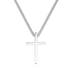 Image of 925 Sterling Silver Petite Cross Necklace