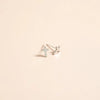 Image of Small Stainless Steel Cross Stud Earrings