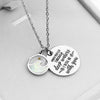 Image of Deep Waters Mustard Seed Necklace