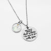 Image of Deep Waters Mustard Seed Necklace