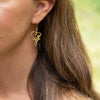 Image of (Gift-wrapped) Faith Heart Earrings - Gold