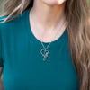 Image of (Gift-wrapped) Faith Heart Necklace - Silver