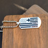 Image of (Gift-wrapped) God, Family, Country Dog Tag Necklace