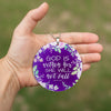 Image of God Is Within Her Key Chain, Rearview Mirror Ornament