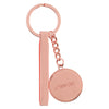 Image of Embrace The Journey Orange Blossoms Rose Gold Key Ring