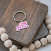 Image of Pink I Love Jesus Enamel Key Chain