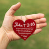 Image of John 3:16 Key Chain, Rearview Mirror Ornament