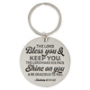 Image of Best Mom Ever Epoxy-coated Metal Keychain - Numbers 6:24