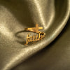 Image of Faith + Cross Adjustable Ring