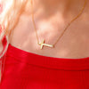 Image of Horizontal Cross Necklace