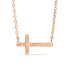 Image of Horizontal Cross Necklace