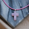 Image of Stone Cross Necklace