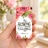 Image of Be Strong & Courageous 1.5" x 3" (Ships around 10-12-26)