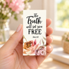 Image of The Truth Will Set You Free Magnet 1.5" x 3" (Ships around 10-12-26)