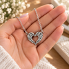 Image of Under His Wings Pendant Necklace (Ships around 12-16-26)
