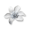 Image of White Lily Brooch