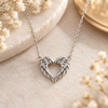 Image of Under His Wings Pendant Necklace (Ships around 12-16-26)