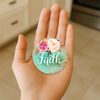 Image of Faith Circle Magnet 2.5"