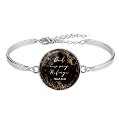 God Is My Refuge Bracelet (Ships around 12-18-24)