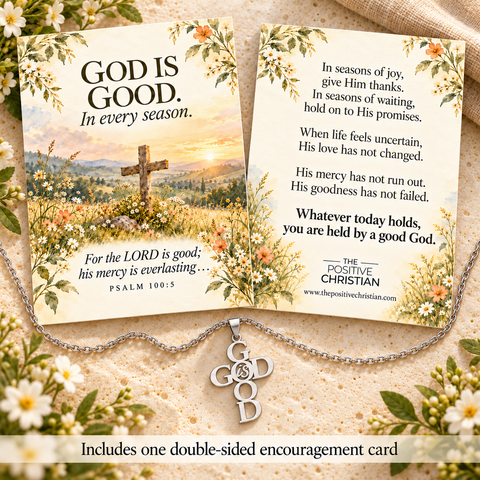 Petite God Is Good Necklace (Ships around 12-16-26)