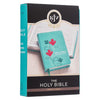 Image of Turquoise Faux Leather Compact King James Version Bible