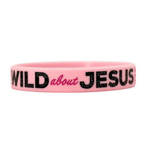 Inspiration Bracelet - Wild About Jesus - Pink