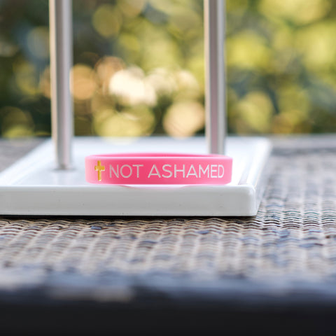 Inspiration Bracelet - Not Ashamed - Pink