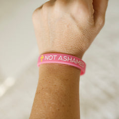 Inspiration Bracelet - Not Ashamed - Pink