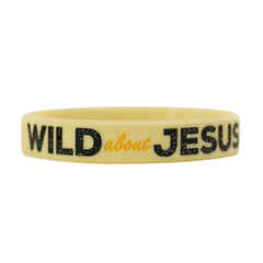 Inspiration Bracelet - Wild About Jesus - Yellow