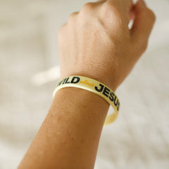 Inspiration Bracelet - Wild About Jesus - Yellow