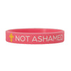 Image of Inspiration Bracelet - Not Ashamed - Pink