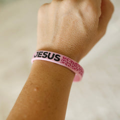 Inspiration Bracelet - Wild About Jesus - Pink