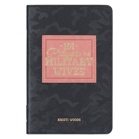 Gift Book 101 Prayers for Military Wives Faux Leather