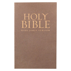 Antique Gold Softcover Gift and Award King James Version Bible